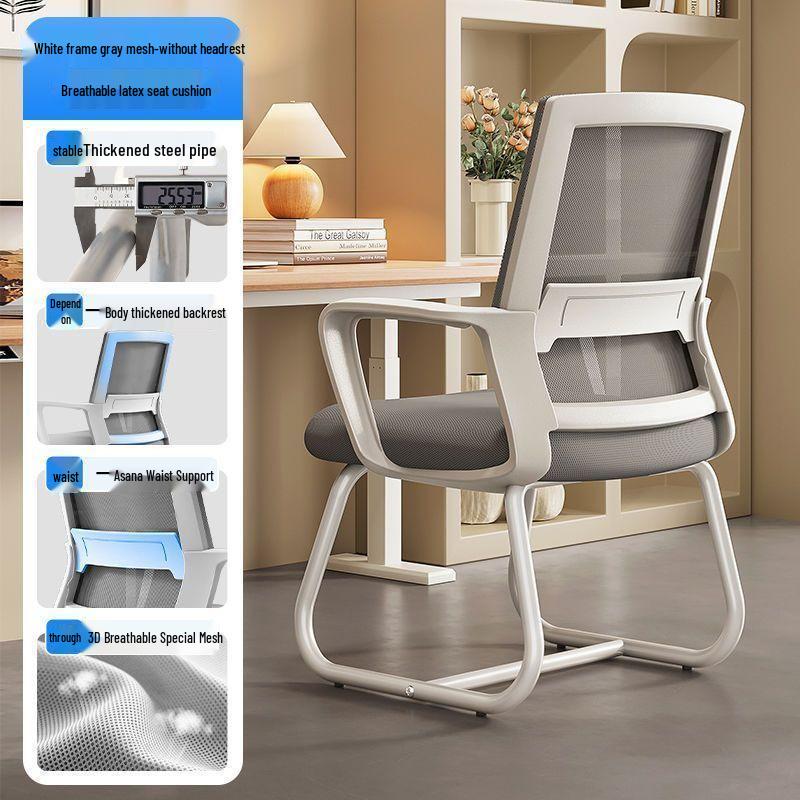 Ergonomic Office Chair with Lumbar Support - Comfortable for Long Sitting Sessions