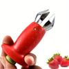 1 τμχ Strawberry Cherry Huller - Corers με λεπίδα από ανοξείδωτο ατσάλι για αποτελεσματική αφαίρεση του πυρήνα, συσκευές κουζίνας και αντικείμενα για εύκολη προετοιμασία φαγητού