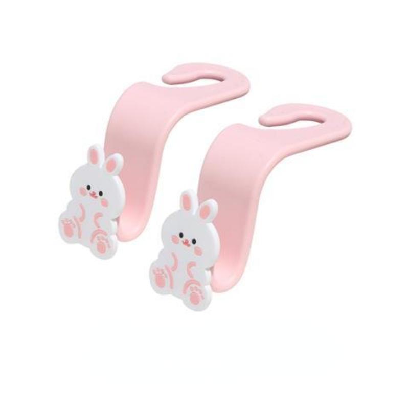 

Автомобильный крючок, маленький крючок на спинку сиденья, милый мультяшный женский задний многофункциональный автомобильный крючок, практичный автомобильный крючок для интерьера 11.5cm×4cm