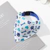 Verstellbares Haustierhalstuch Speichelhandtuch Hunde Bandanas Katze Hund Bedruckte Waschbare Fliege Halsband Haustier Lätzchen Dreieckstuch Hunde Zubehör