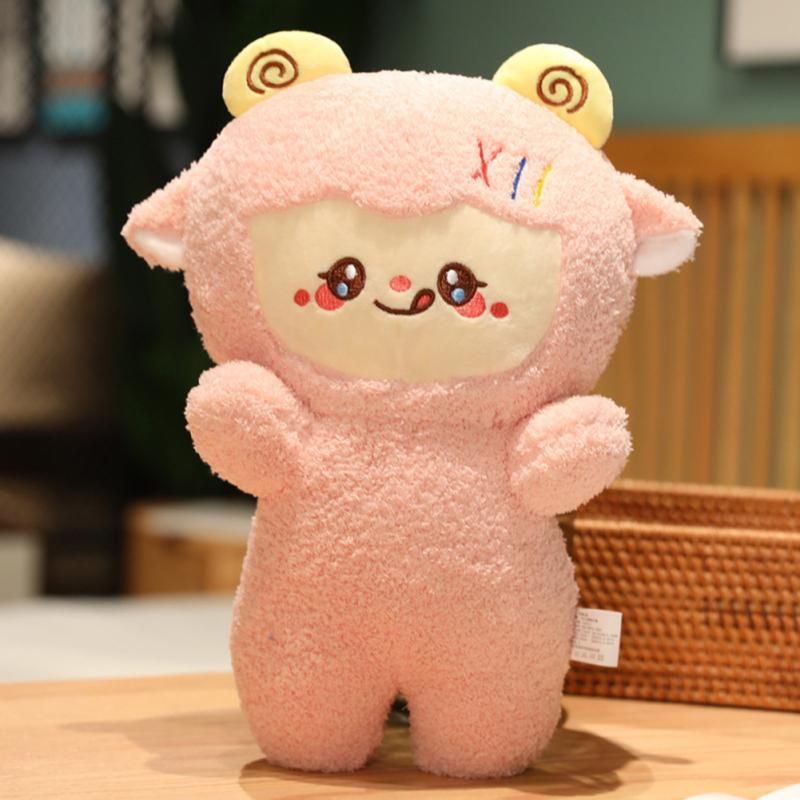 Cartoon Animal Plush Toys Soft Stuffed Cute Rabbit Bear Penguin Cat Plush Doll For Gifts Home