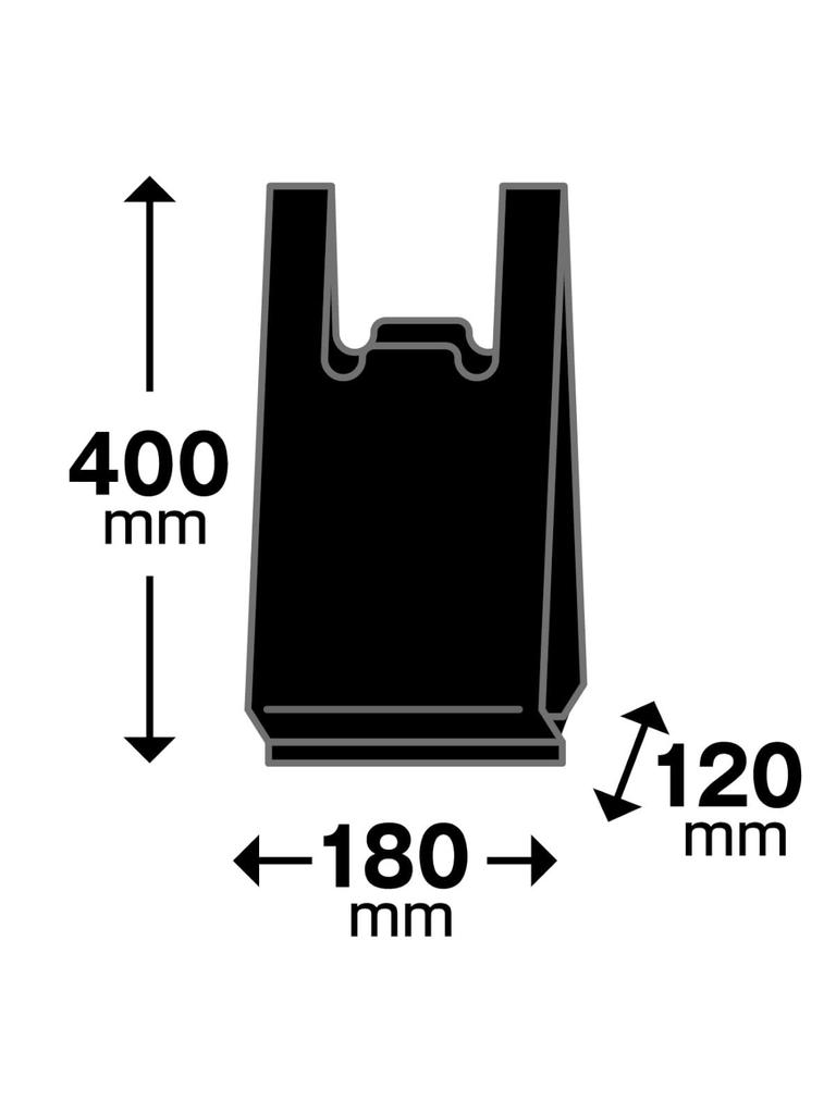 Japax Sanitary Width 18cm Depth 12cm x Height Thickness 30 Towaletto Deodorant with with contents plastic bag SN04 Bag, Black, + 40cm, 0.013mm,