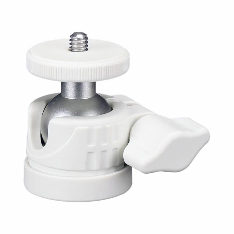 Mini Ballhead Tripod Mount With 360°Rotation,1/4" Hot Shoe Adapter, Aluminum Camera Stand For SLR Cameras Stable Videos