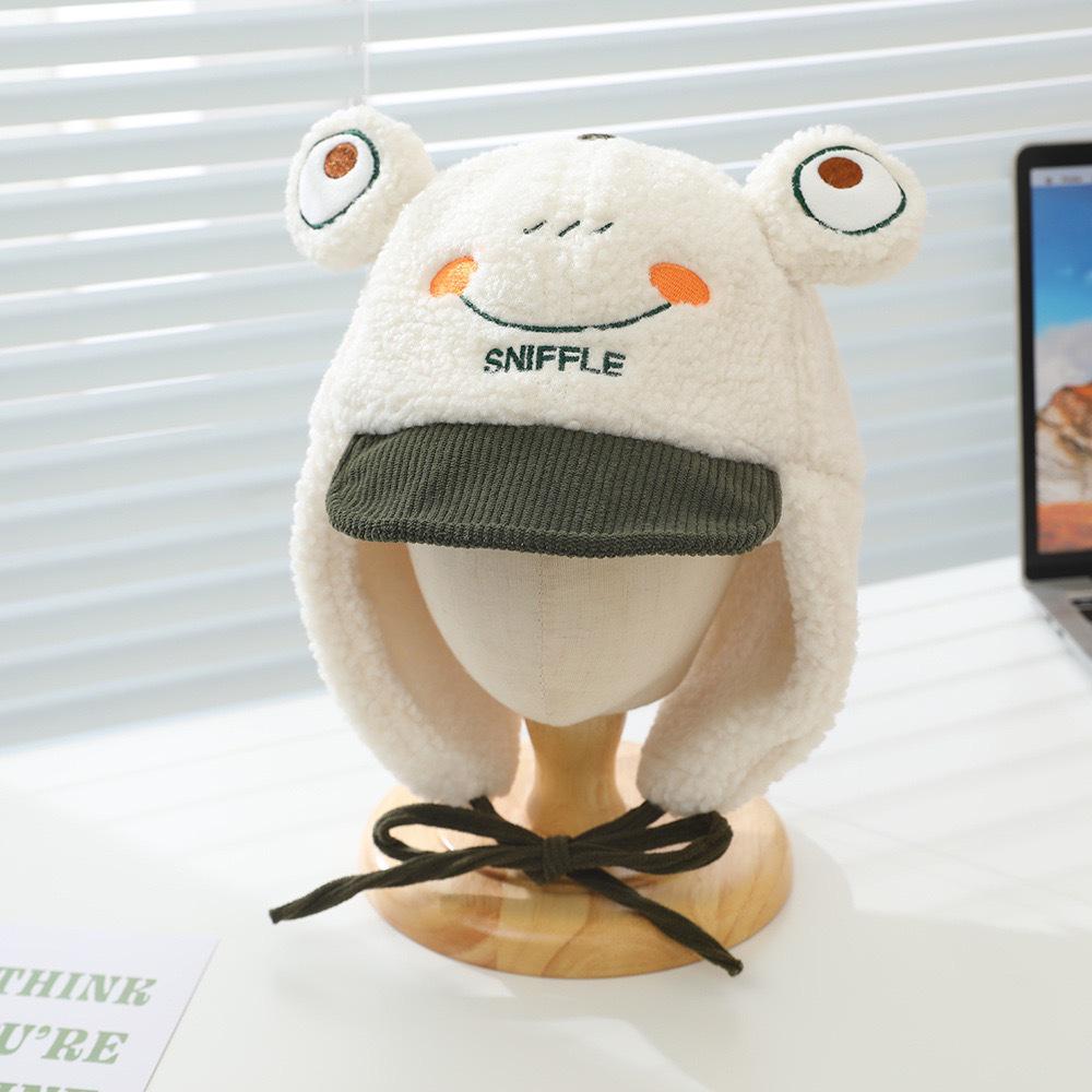 Kinder-Gehörschutz-Geweihhut - Koreanischer Lammwollpullover für Jungen und Mädchen, Perfekt für Herbst/Winter-Wärme