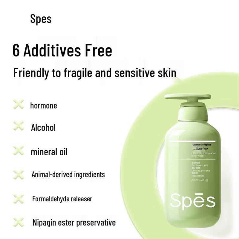 Spes Essential Oil Fragrance Shower Oil