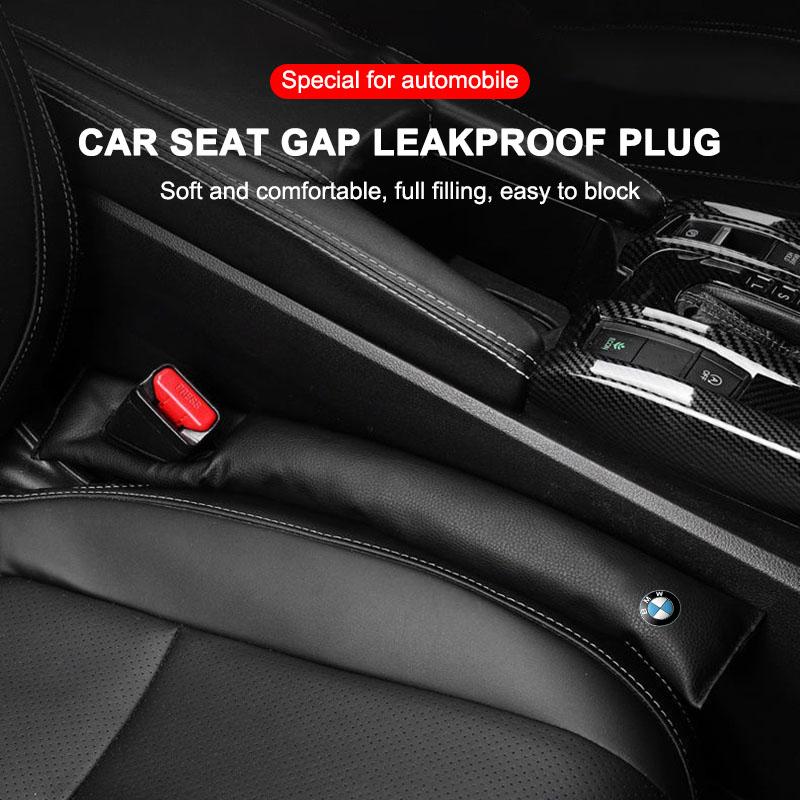 2Pcs Car Seat Gap Filler Side Seam Plug Strip Leak-proof Filling Strip for BMW X6 X2 X3 X4 X5 X7 E46 E39 E90 E36 E60 E34 E30 Z4