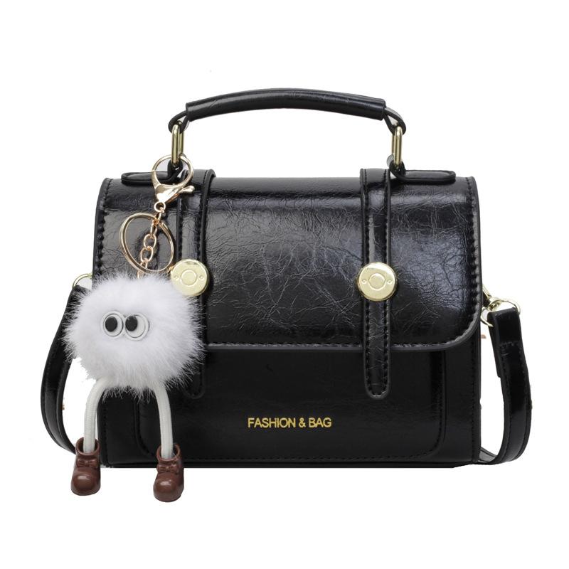 Women's temperament simple small bag 2025 spring new high-value versatile shoulder messenger bag small square bag