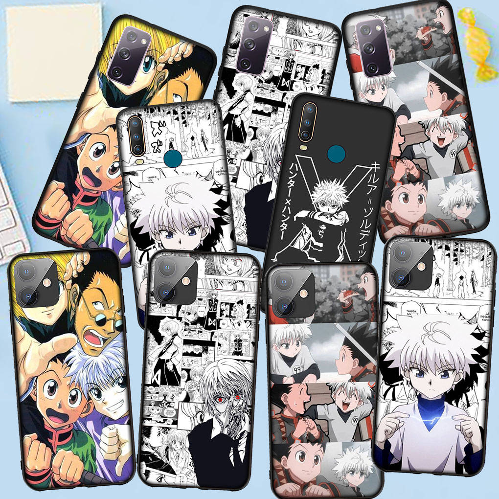 Phone Case for Samsung Galaxy S25 S24 S23 iPhone 16 15 Xiaomi Redmi Note 14 13 12 16E X 11 Pro Max OPPO Moto Comics Killua Hunter X Hunter Gon Freecss