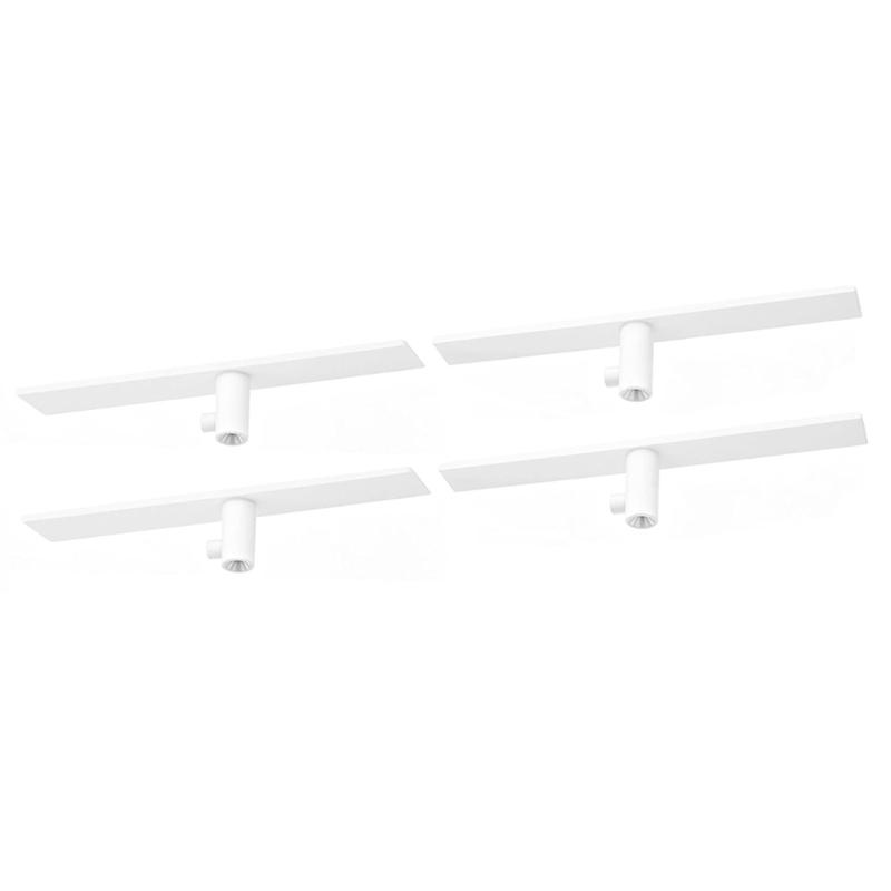 Pack of 4 Space Saving Blender Accessory Holder Plastic Hooks Organize Mixer Attachments and Utensils Plastic Texture