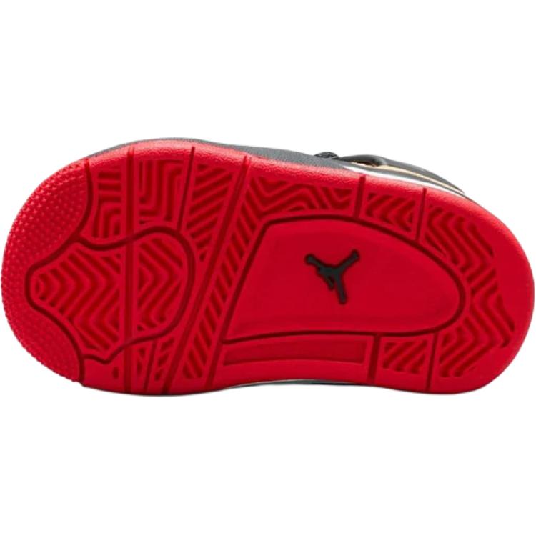 Air Jordan 4 Retro TD Pizza Baby Sneakers Tan Sesame White IH2095-200