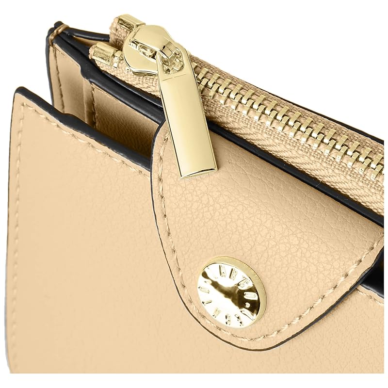 [Legato Largo] bifold wallet Thin Thin wallet LJ-P0111 ladies beige
