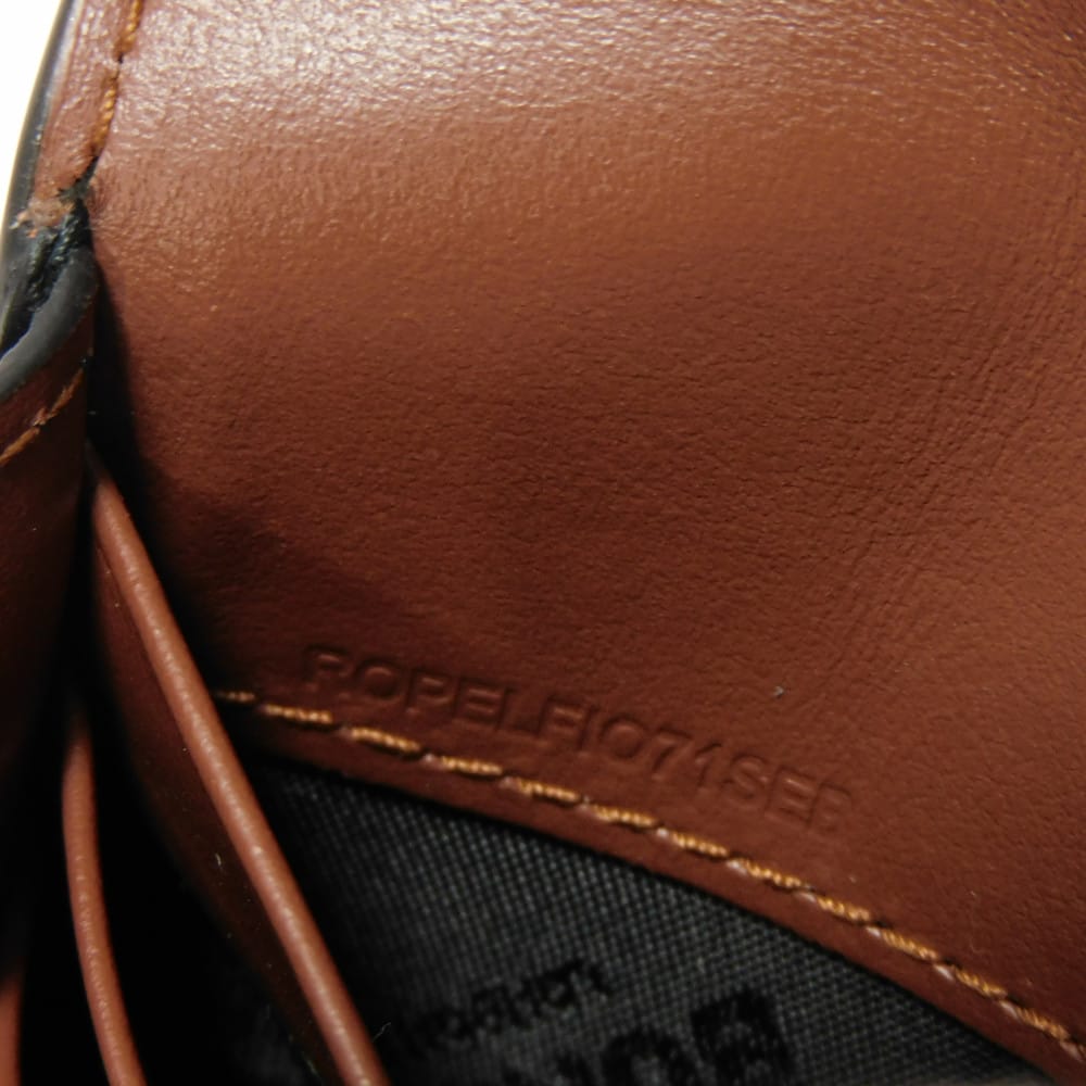 Used 11033 Icon Stripe Continental Wallet 8026001 7940 Nova Check Embossed Logo Logo Foil Stamp Beige Unisex from Japan