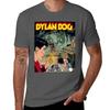 T-shirt DYLAN DOG abbigliamento estivo neri sublimi pesanti abbigliamento uomo