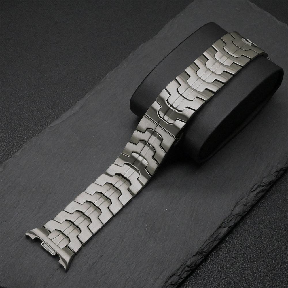 Luxury Stainless Steel Band for Samsung Galaxy Watch 8 Classic 46mm 8 44mm Metal Strap for Watch 8 40mm Men Bracelet Watchband