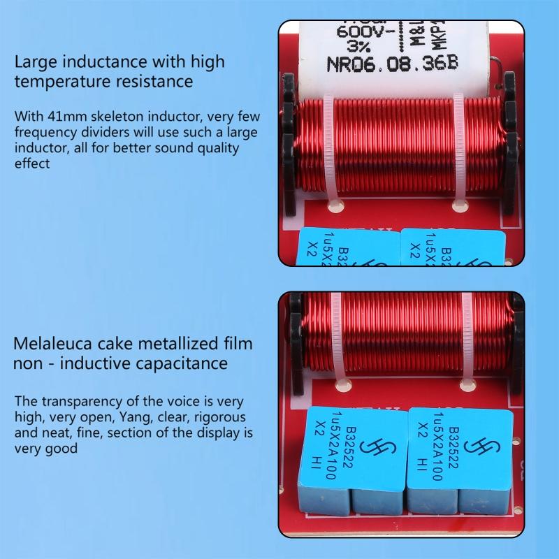 Pure Audio Treble Speakers Crossover 100w Stage Modified Treble Crossover Filter Frequency Divider Diy