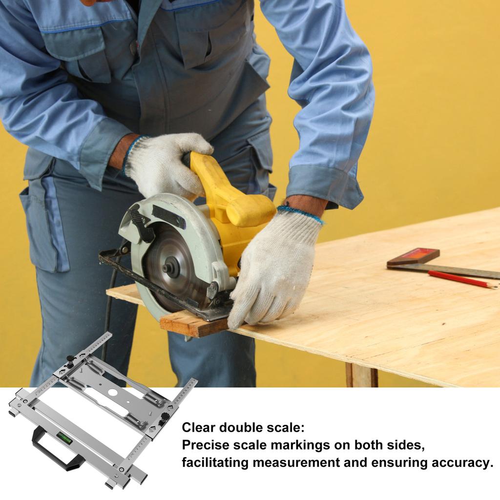 Cutting Machine Edge Guide Positioner Stainless Steel Multifunctional Cutting Machine Safety Woodworking Table Saw Circular Saw