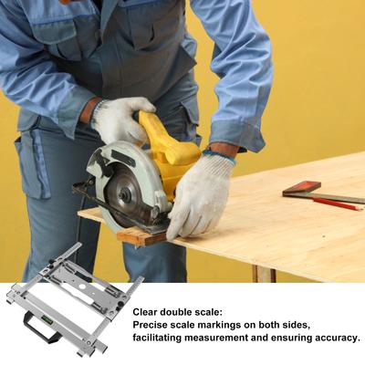 Cutting Machine Edge Guide Positioner Adjustable Edge Guide Positioning Cutting Board Tool Stainless Steel Edge Guide Positioner