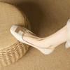 Flat-bottomed casual small single shoes women's 2025 autumn new fashionable versatile soft-soled evening fairy style low-top Doudou shoes