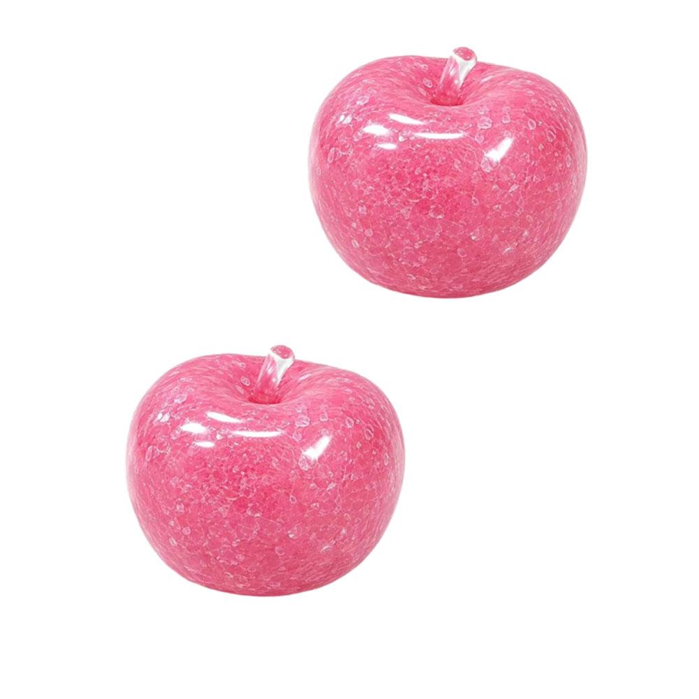 IJzige Slush Appel Squishy Speelgoed Glitters Vloeibaar Zand Stressverlichting Langzaam Rijzend Fidget Sensorisch Bureau Decoratie Cadeau 3 Kleuren Slushy Textuur