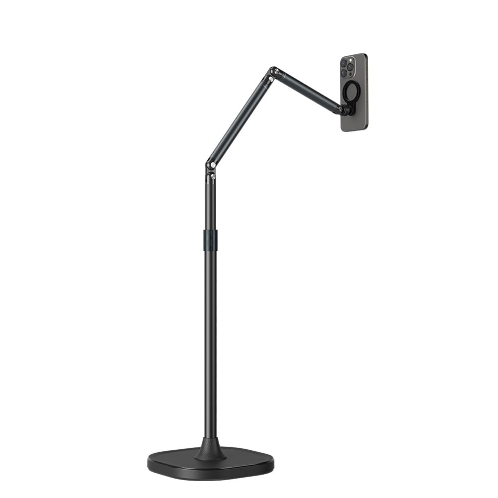 TELESIN Tablet Magnet Tablet Floor Height Stable Flexible Smartphone Mags Safe Compatible with Stand, Type, Smartphone/iPad Stand, Stand, Arm,