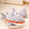 Stuffed Plush Animal Toys Anime Shark Captain Cute Dolls Educational Baby Toys Simulated Shark Children Gift