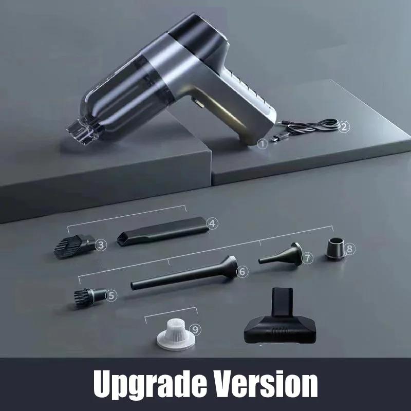 Car Vacuum Cleaner Portable Wireless Handheld Vacuum Pump Strong Suction Cordless Mini Poweful Cleaning Machine Home Appliances