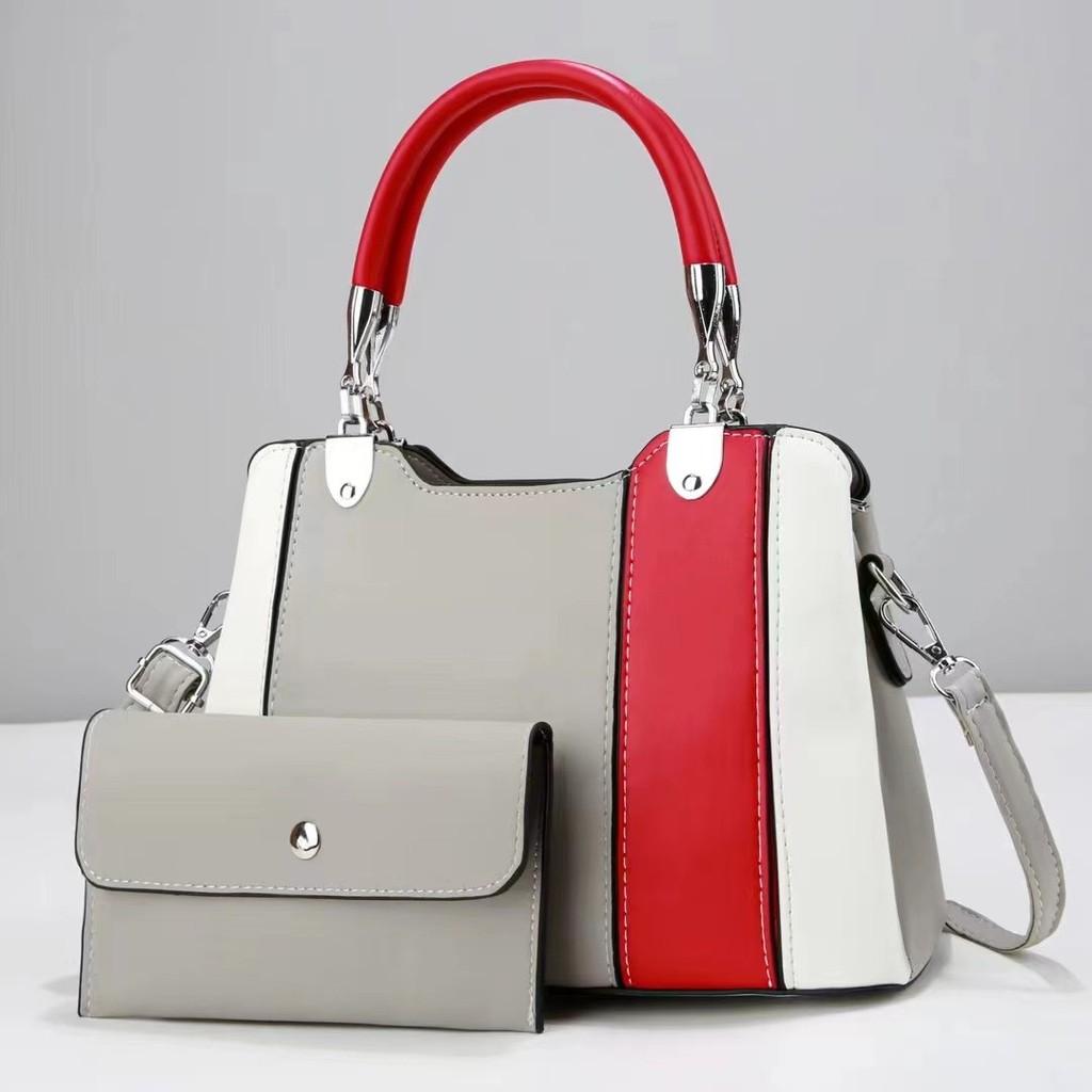 Stylish Color Block Tote Bag Versatile Designer Handbag For Women In Various Colors