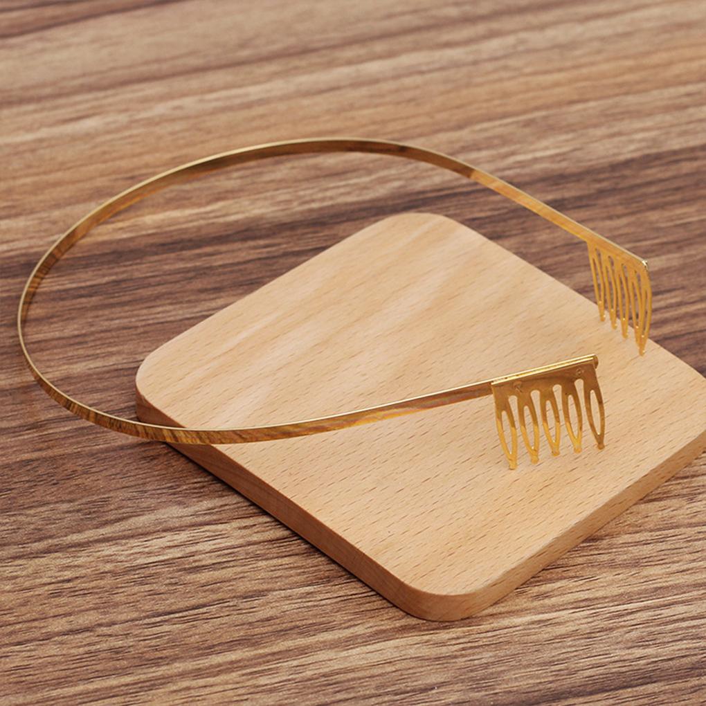 10 Pieces Women Simple Design Casual Style Headband Girls Metal Hairband Party Traveling Headwear Birthday Gift