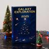 2026 Galaxy Exploration Advent Calendar 2D Flat Acrylic Space Advent Toy 24 Day Christmas Countdown Calendar For Kid Teen Studen
