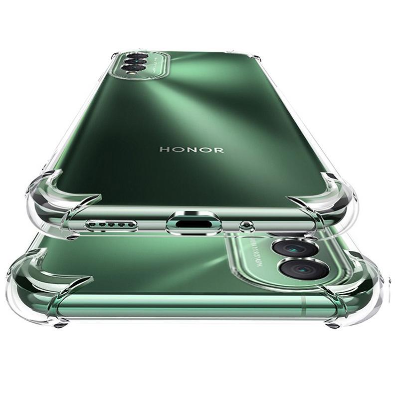 Applicable To vivoX70Pro + Transparent Mobile Phone Case, Four-corner Airbag Anti-drop S10 Soft Silicone iQOO8 Protective Case X80