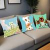 Game A-Animal C-Crossings Pillow Case Square Pillow Bedroom Sofa Leisure Comfort Cushion Home Decoration