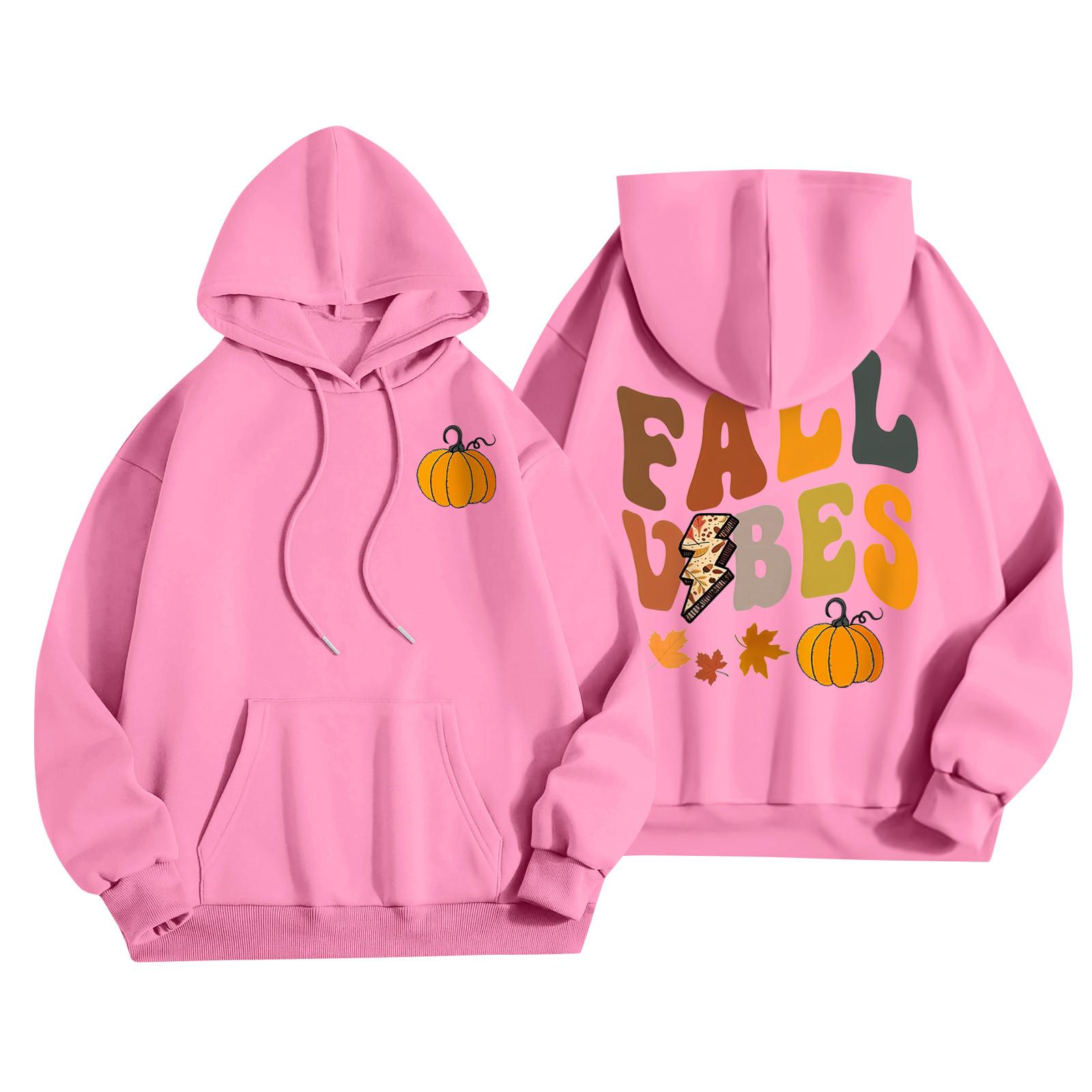 

Женская мода, женский легкий пуловер с длинными рукавами и карманами, толстовка с капюшоном в стиле консервативного стиля XL розовый