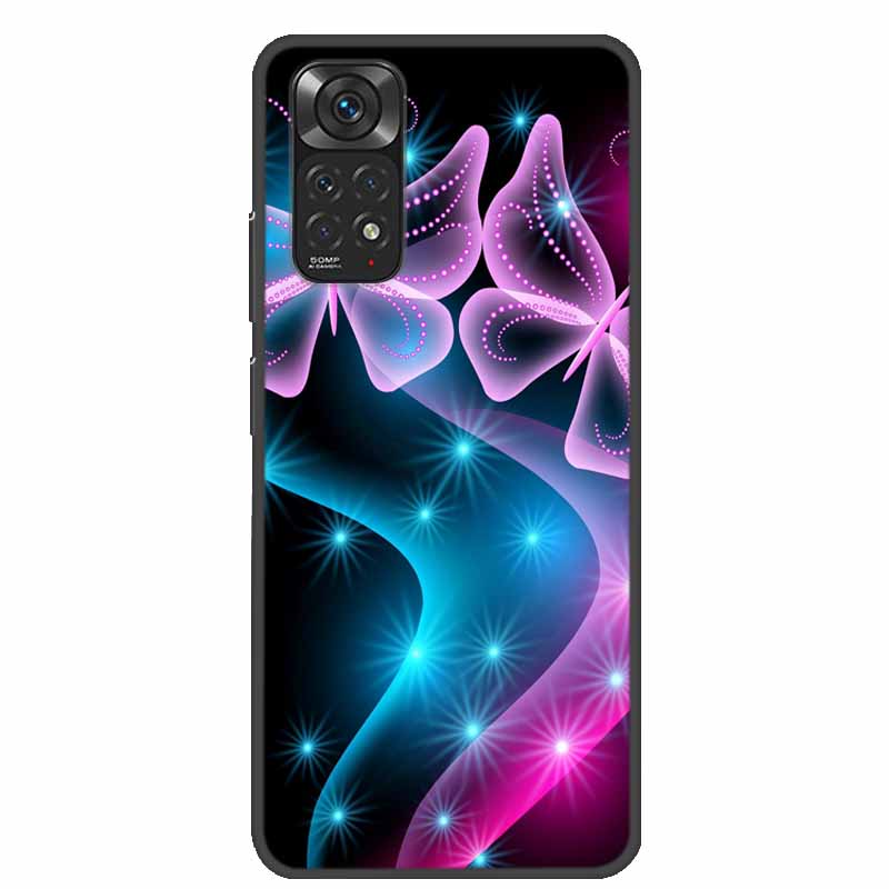 For Redmi Note 11 Cases Note11s Painted Soft TPU Silicone Phone Cases for Xiaomi Redmi Note 11 Pro 5G Cover Coque Note11s 4G Bag