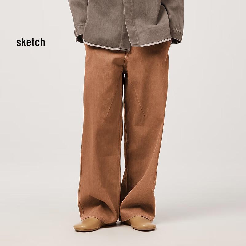 

CROQUIS Мужские джинсы широкие на весну 2024 M