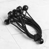 Ties Water Bottle Fixed Backpack Accessories Elastic Rope Bungee Cord Loop Cord Black Ball Bungee