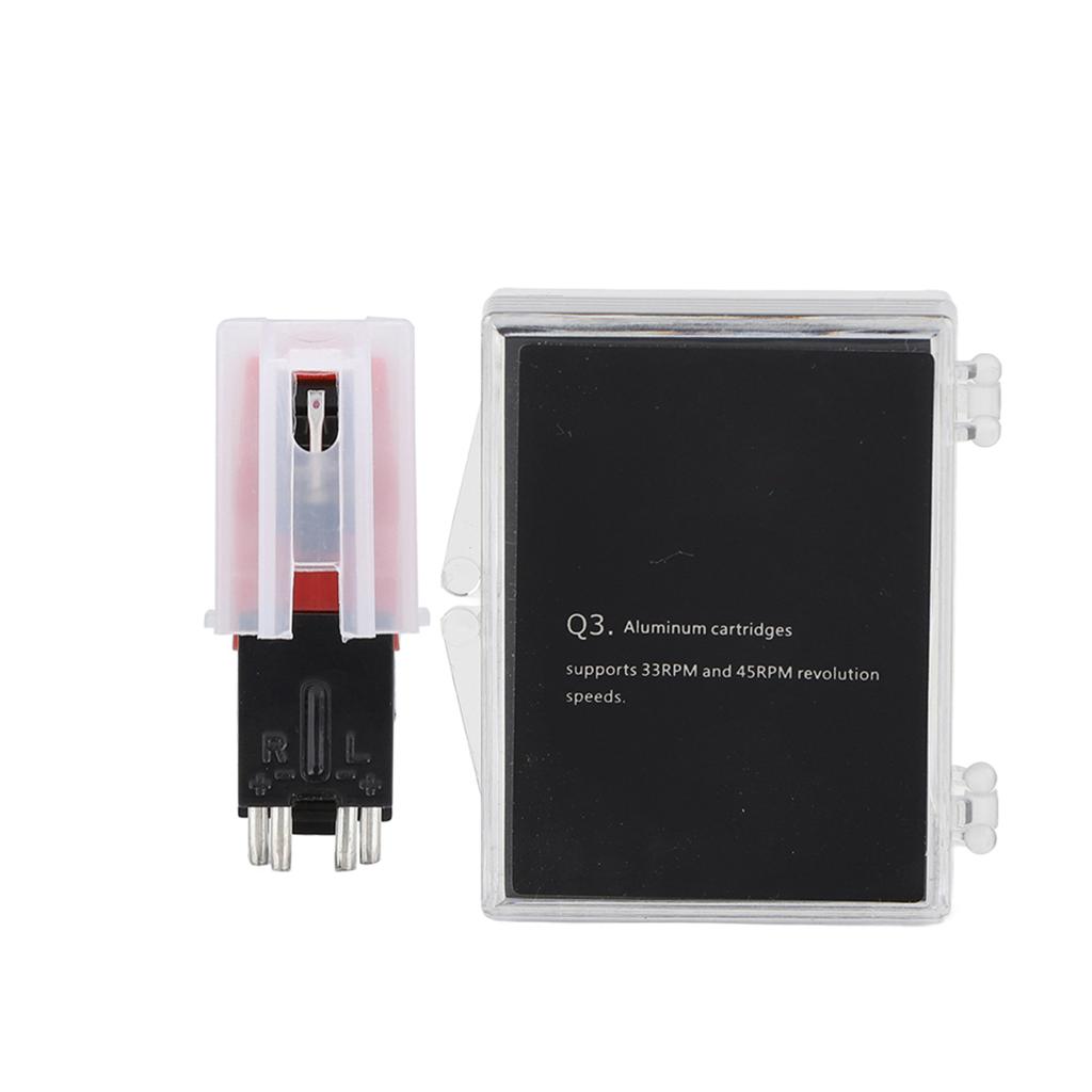 Dual Needle Stereo Stylus for LP Vinyl Player USB Turntable Accessory