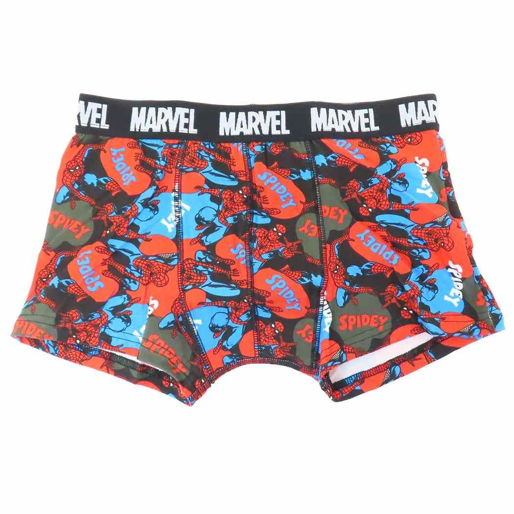 

Small Planet Spider-Man Men s Boxer Briefs, Standard Black, Marvel, Size L