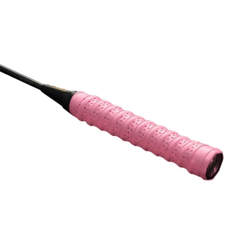 Perforated Designs Tennis Racket Grips Tape Badminton Squash Training Sweatband Anti slip Tennis Grip Head Overgrip