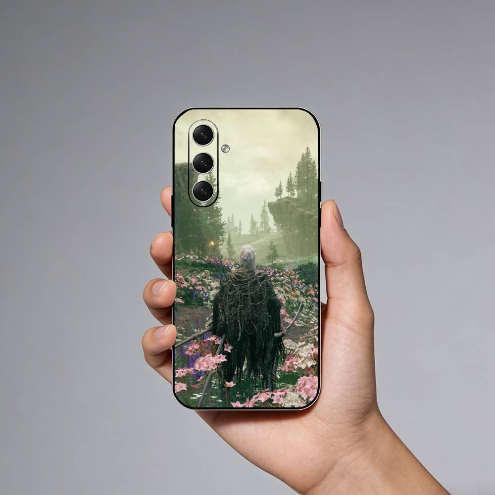 Game E-Elden Ring Phone Case For Samsung Galaxy A73,21,22,32,71,53,52,51,80,5G Soft Black Cover
