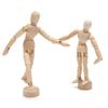 Wooden Human Artist Manikin Drawing Model Unisex Male Female Sketching Tool