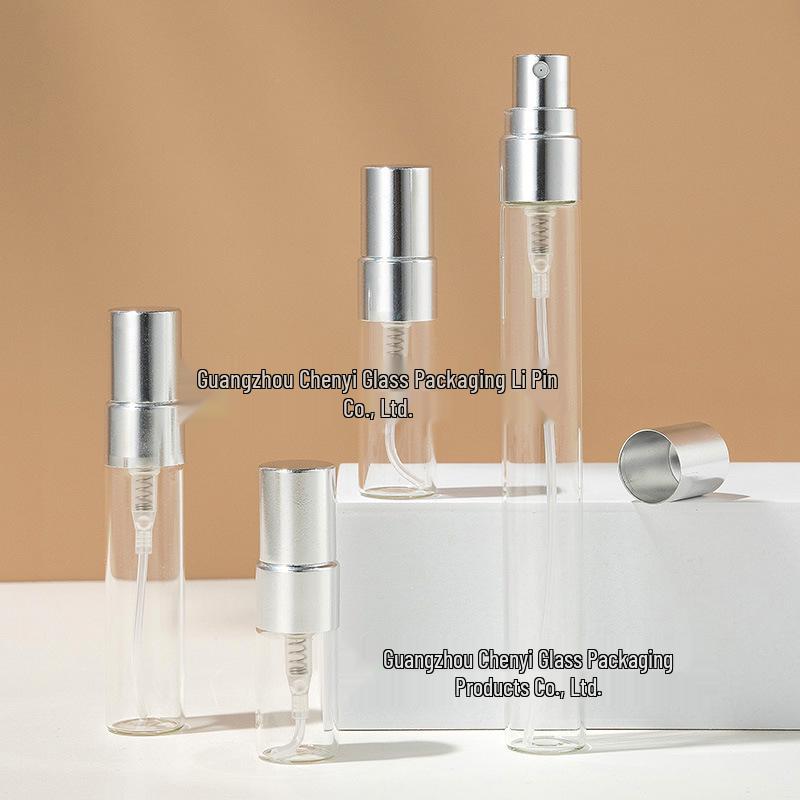 Portable Glass Spray Bottles: 2ml, 3ml, 5ml, 10ml Perfume Sample Mist Decanters