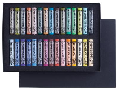 Talens Rembrandt Soft Pastel 30 Color Set do malowania krajobrazów