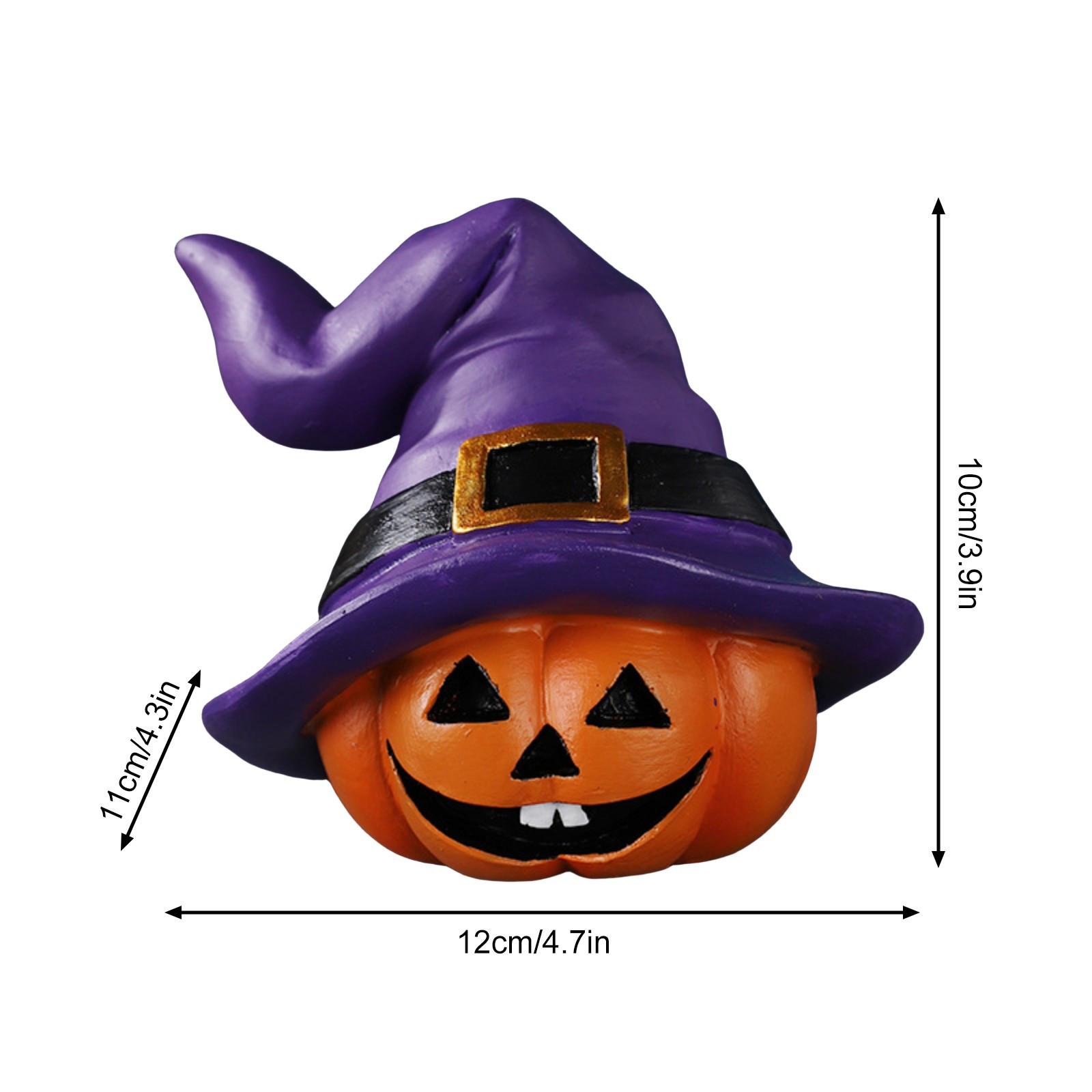 

Шляпа Тыква Голова Украшения Хэллоуин Тыква Украшение Дом с привидениями Скрипт Убийство Реквизит Украшение One Size фиолетовый