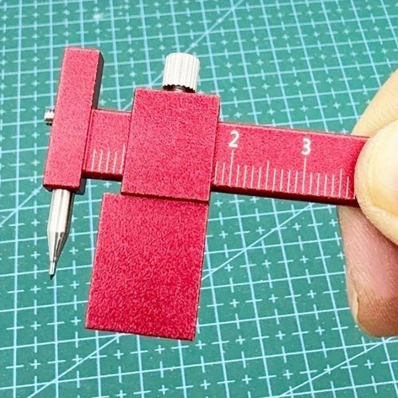 1pc Model Equidistant Scribing Ruler Parallel Scribers Create Contour Isometric Parallel Scribe Building Tools