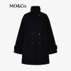 MO&Co. Women's Pure Wool High-Neck Sweater