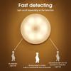 Motion Sensor LED Night Light Wireless Energy-saving Body Induction Lamp Wall Lamp USB Charging Bedroom Corridor Lamp
