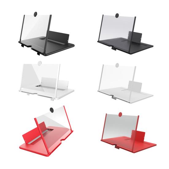 10/12/14/16/18-Inch Phone Screen Magnifier Foldable Phone Holder with Screen Enlarger Amplifier Movies Videos Smartphone Screen