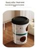 Cat Villa: Extra Large Double-Layer Scratch-Resistant Cardboard Bed & Scratching Board In Coffee Cup Style
