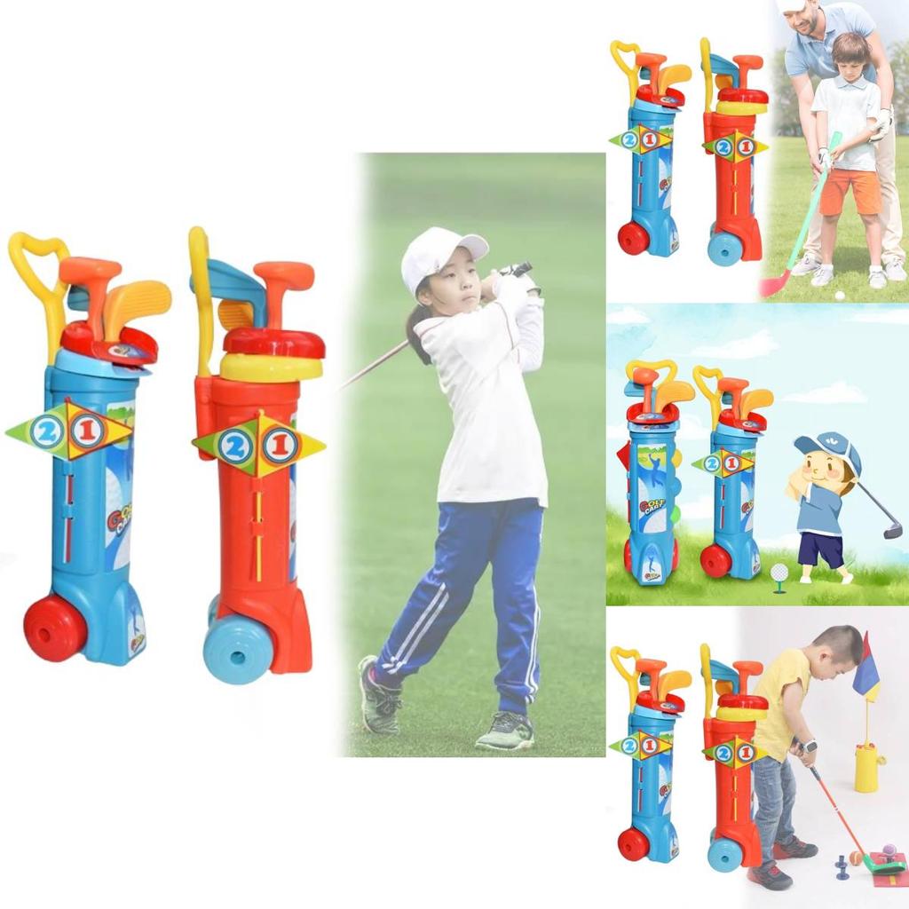 High-quality Plastic Golf Club Mini Set For Kids And Parents Outdoor Fun