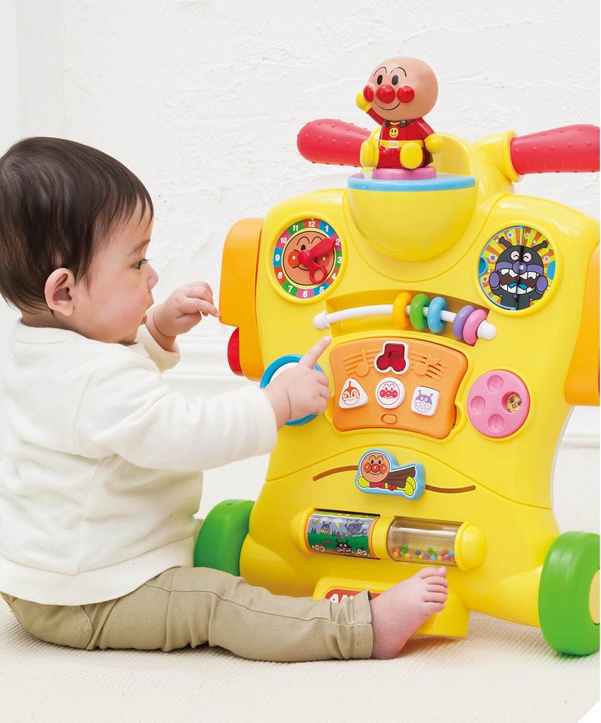 AGATSUMA Anpanman Henshin Walker 9 Types of 5 Melodies Ride! Push! (Renewal) Talking,